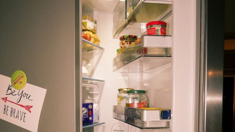 Frigo mal fermé