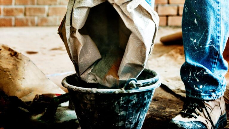 Sacs de béton tout prêt pour 1 m²