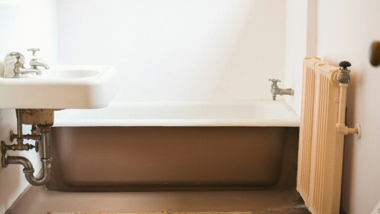 Peindre une baignoire